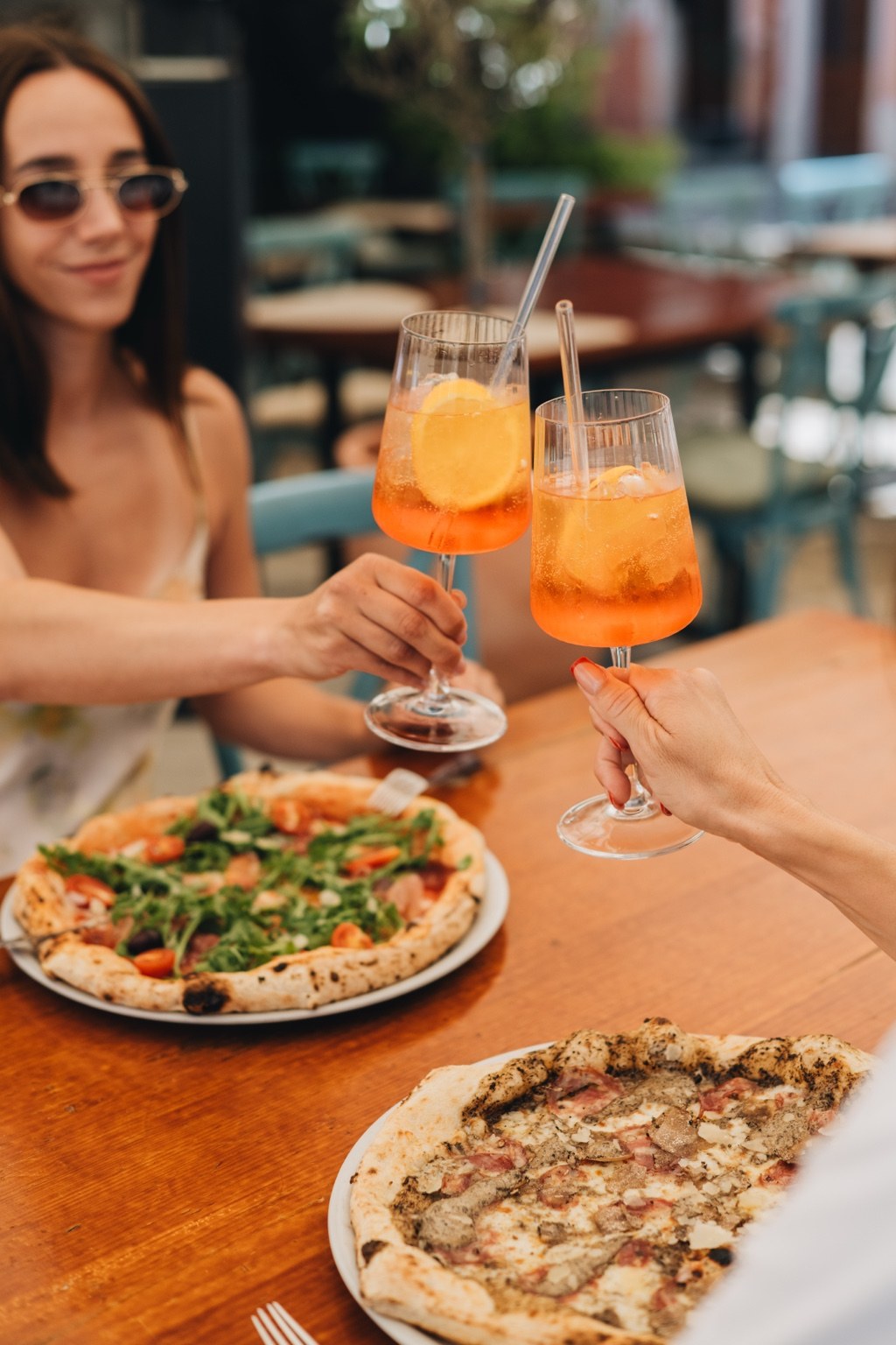 Pizza Napoletana at Galiner terrace